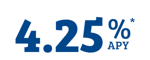 4.25% APY logo